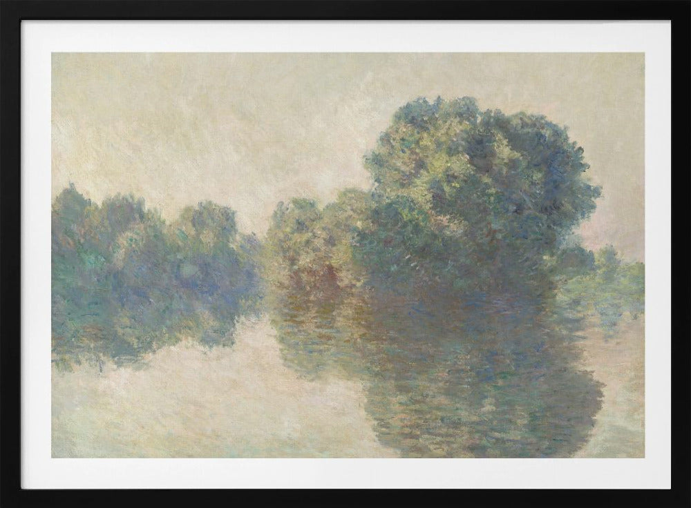 De Seine bij Giverny (1897) van Claude Monet | Poster