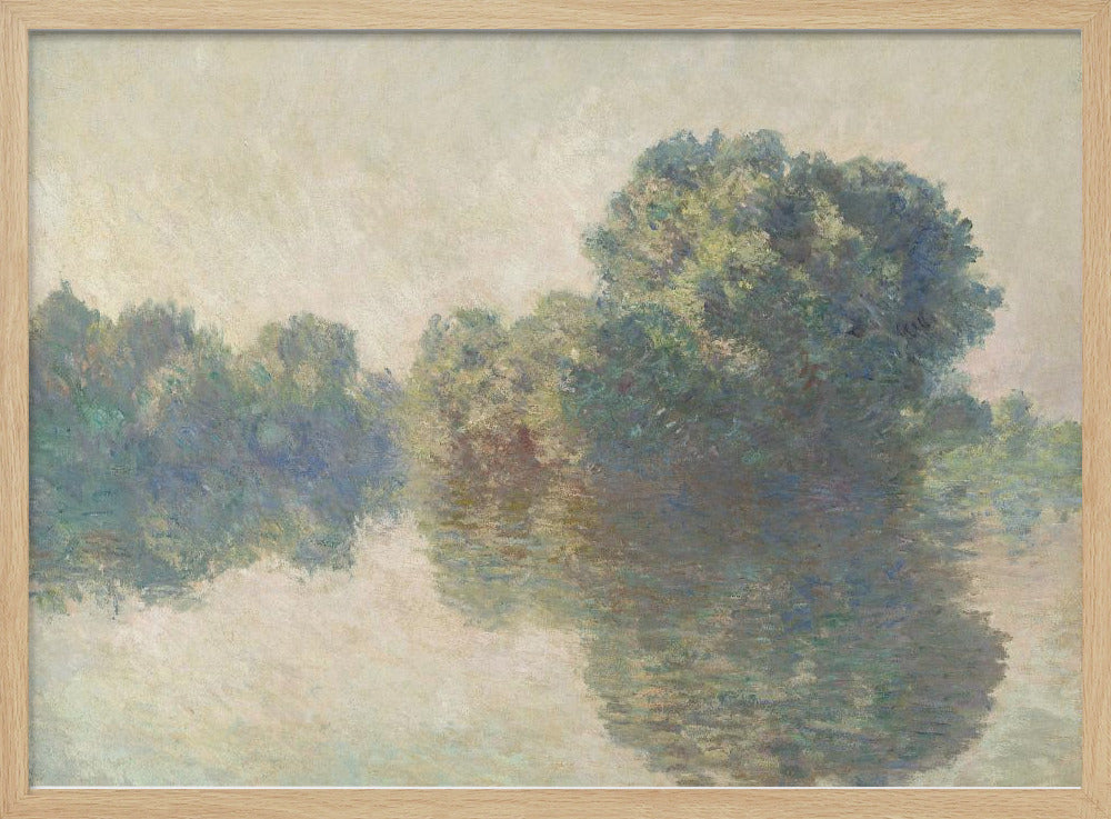 De Seine bij Giverny (1897) van Claude Monet | Poster