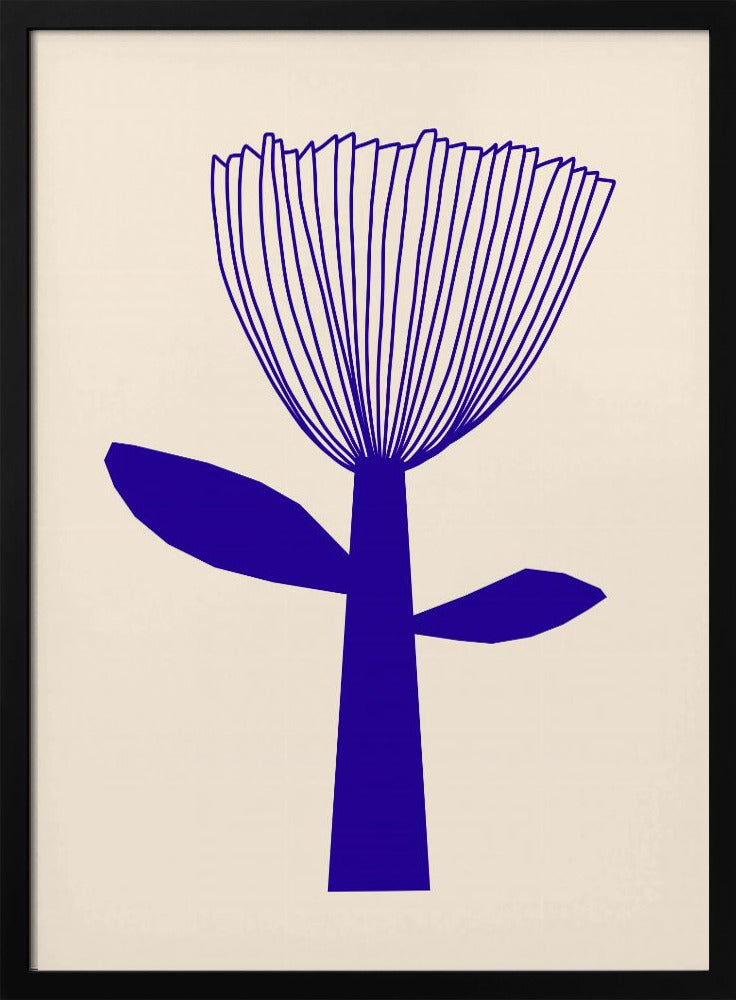 Bloemblauw | Poster