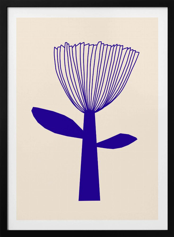 Bloemblauw | Poster