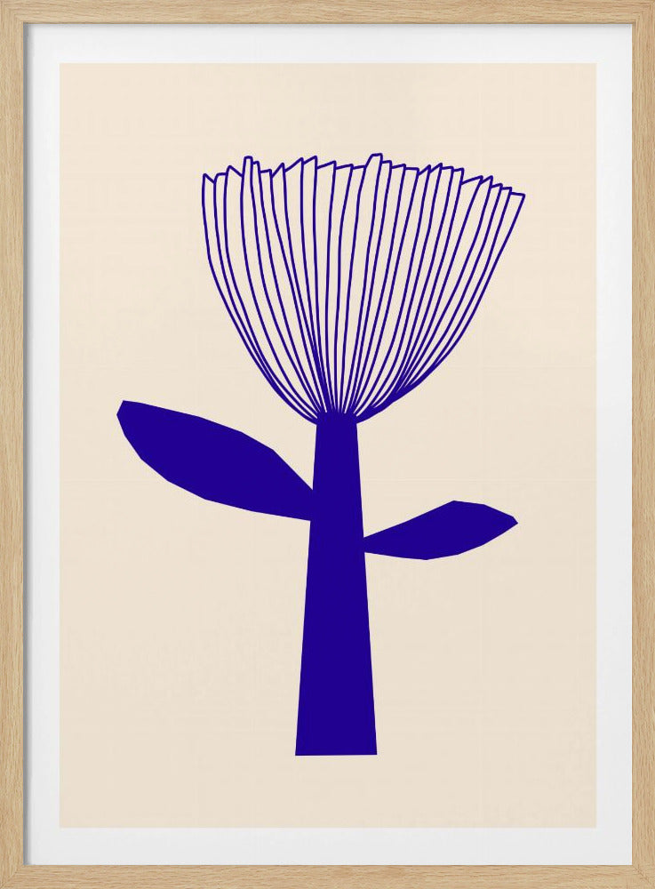 Bloemblauw | Poster