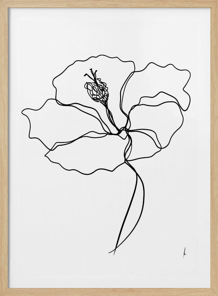 Lijn Bloesem Essentie | Poster