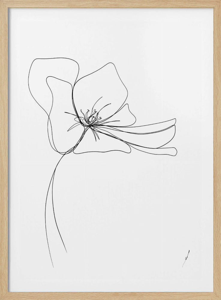 Grillige bloei | Poster