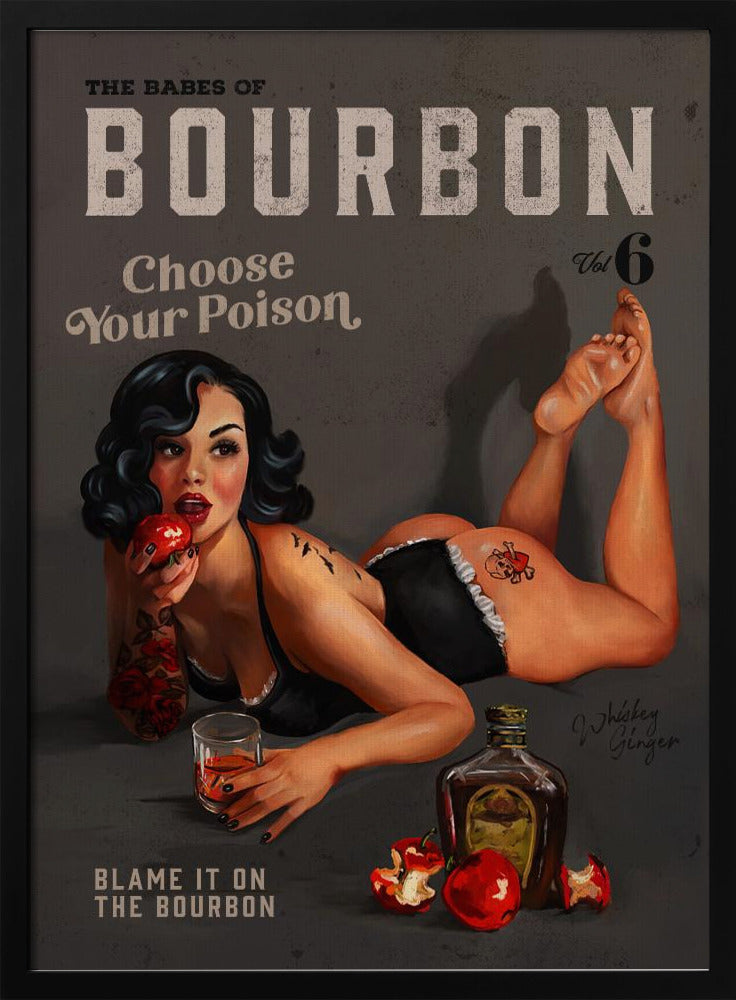 Babes of Bourbon Vol 6 Kies je Poison Sexy Pinup | Poster