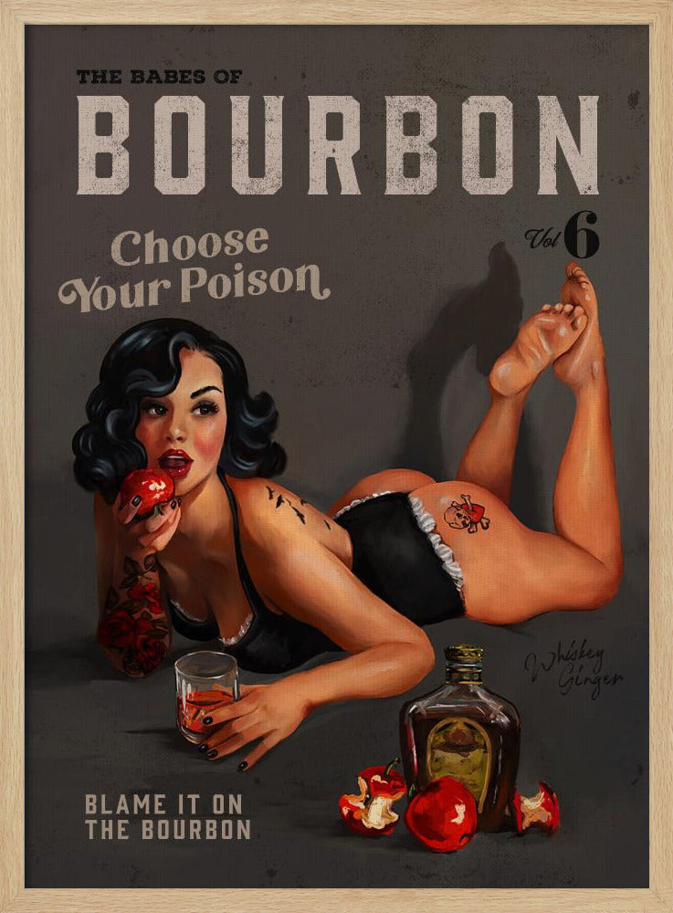 Babes of Bourbon Vol 6 Kies je Poison Sexy Pinup | Poster