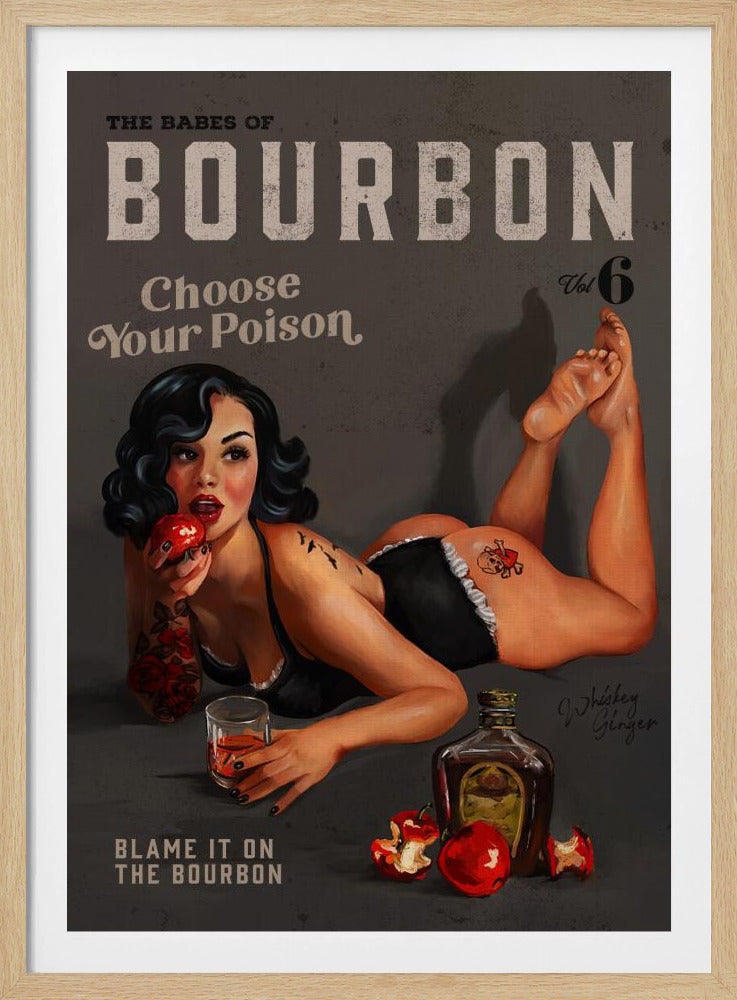 Babes of Bourbon Vol 6 Kies je Poison Sexy Pinup | Poster