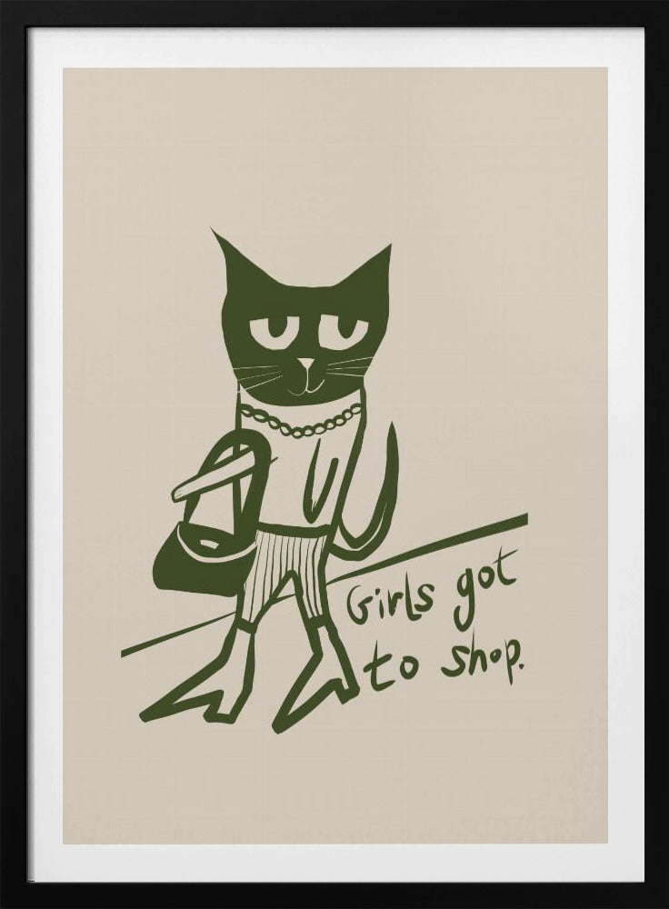 Humor over kattenwinkelen | Poster