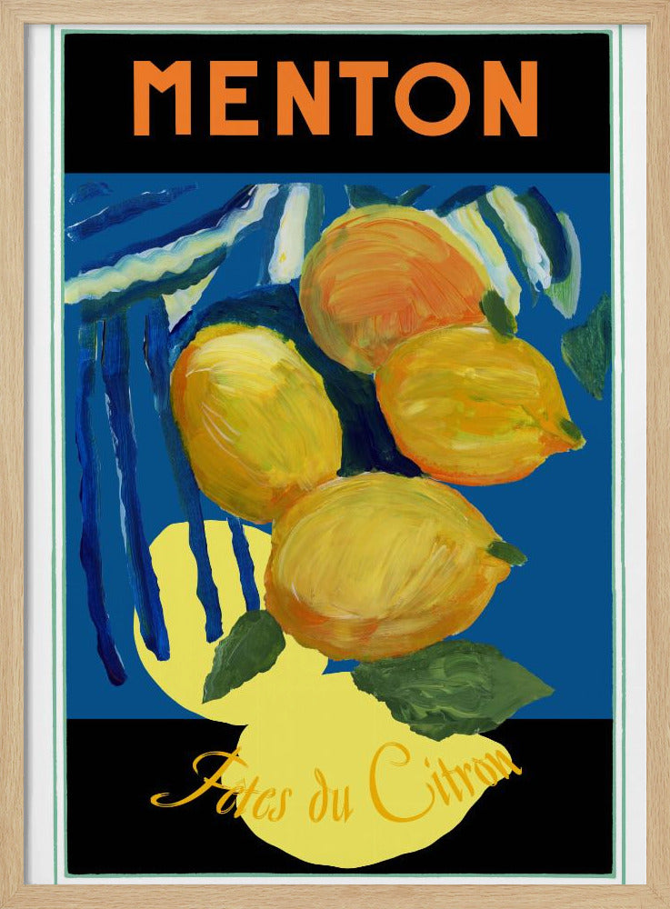 Citroenen Menton Citrusvruchten Poster | Poster