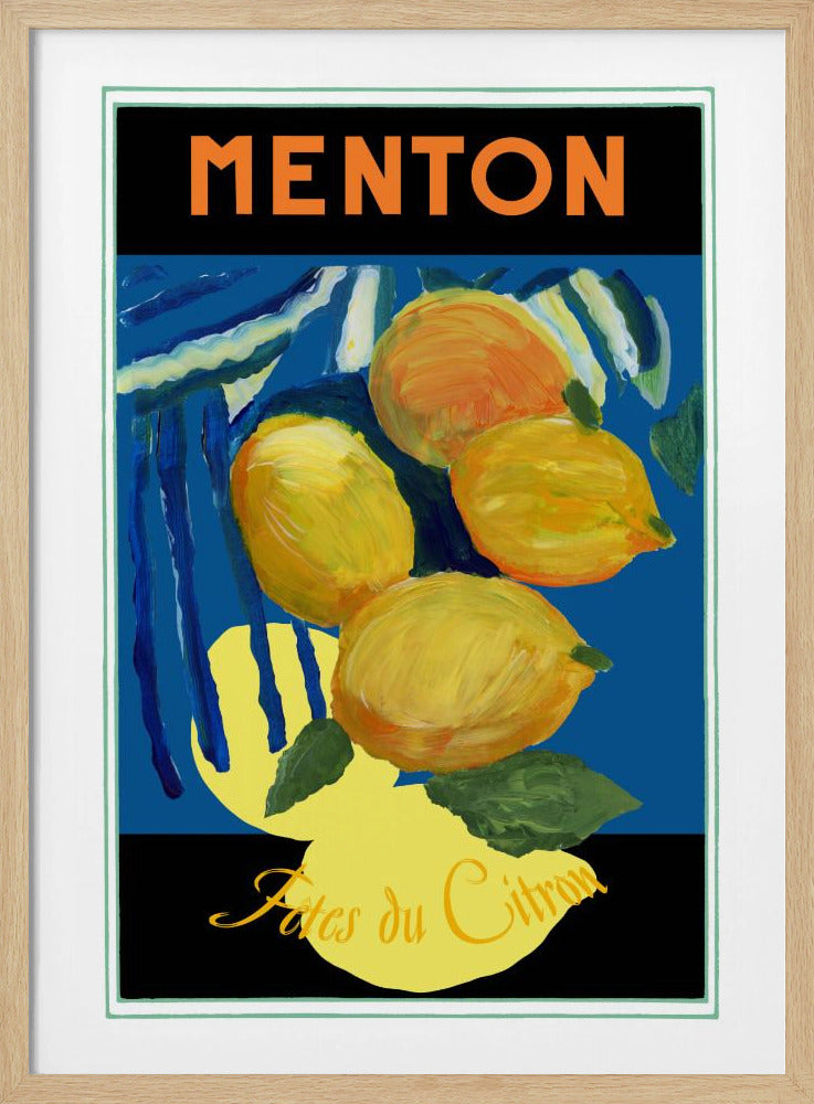 Citroenen Menton Citrusvruchten Poster | Poster