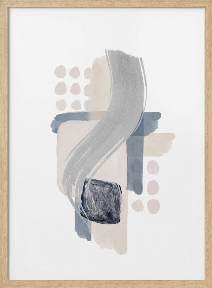 Blauwe Sereniteit 2 | Poster