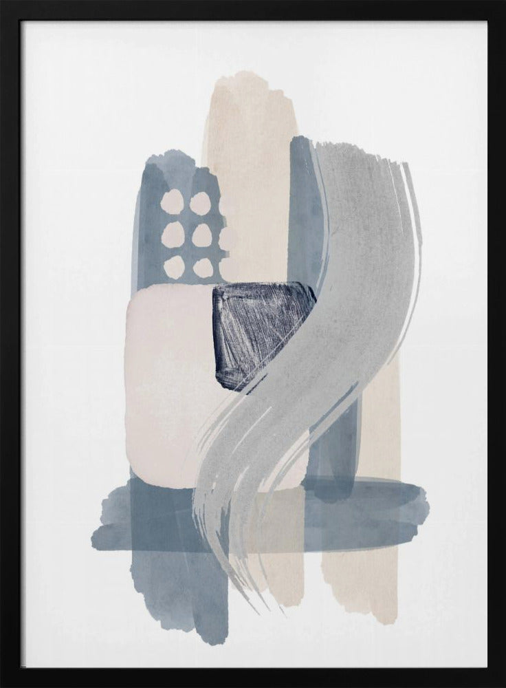 Blauwe Sereniteit 1 | Poster