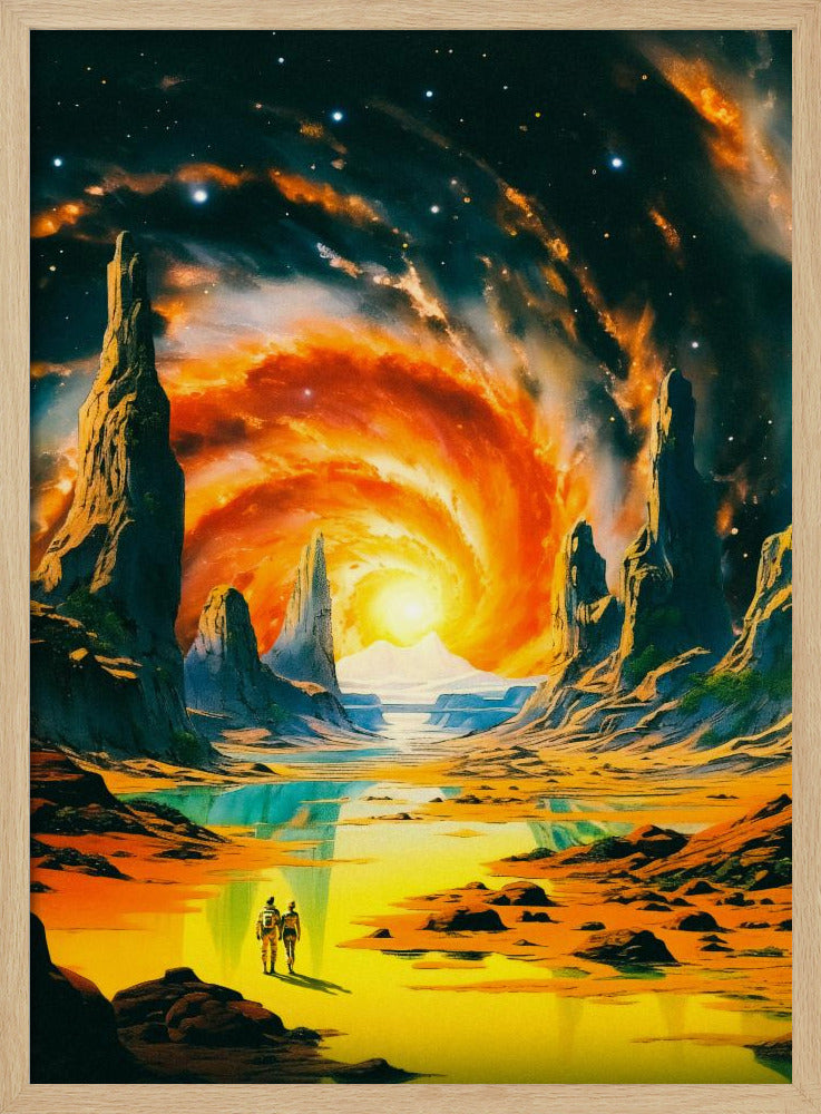 Romantische Ruimtewandeling | Poster
