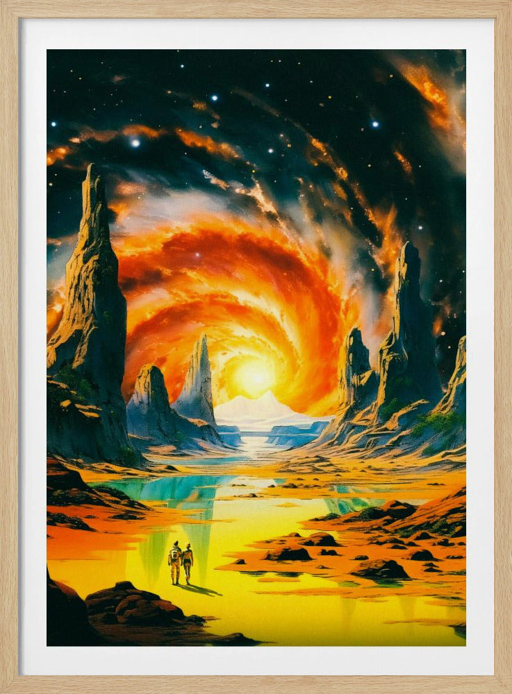 Romantische Ruimtewandeling | Poster
