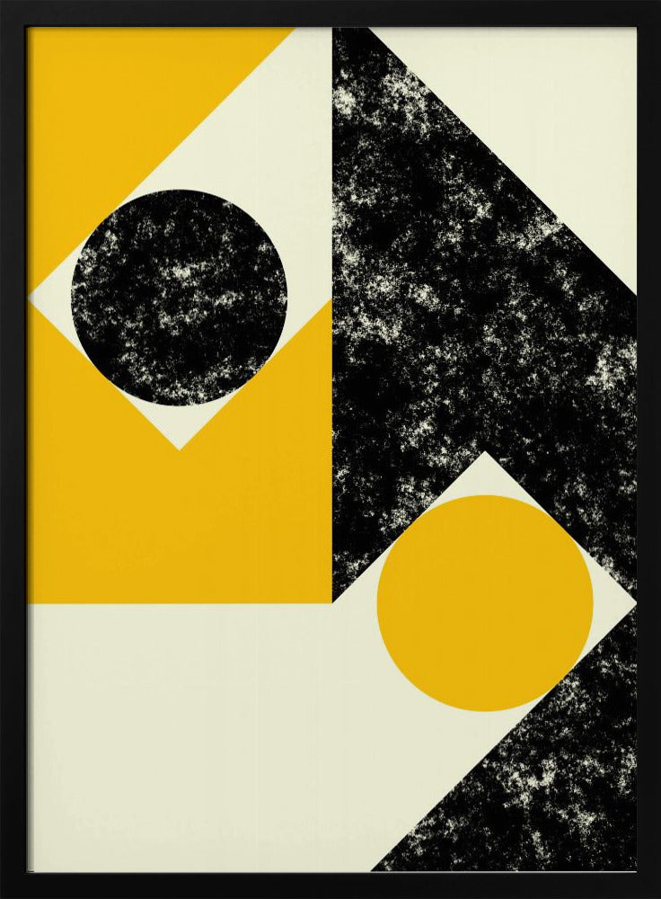 Gedurfde geometrische vormen | Poster