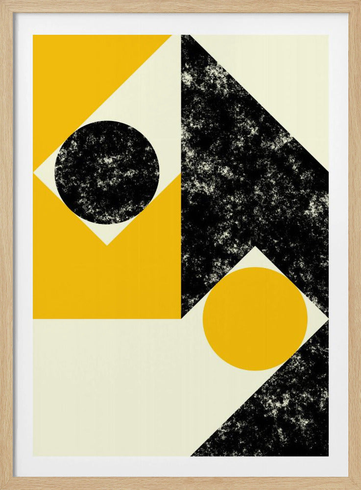 Gedurfde geometrische vormen | Poster