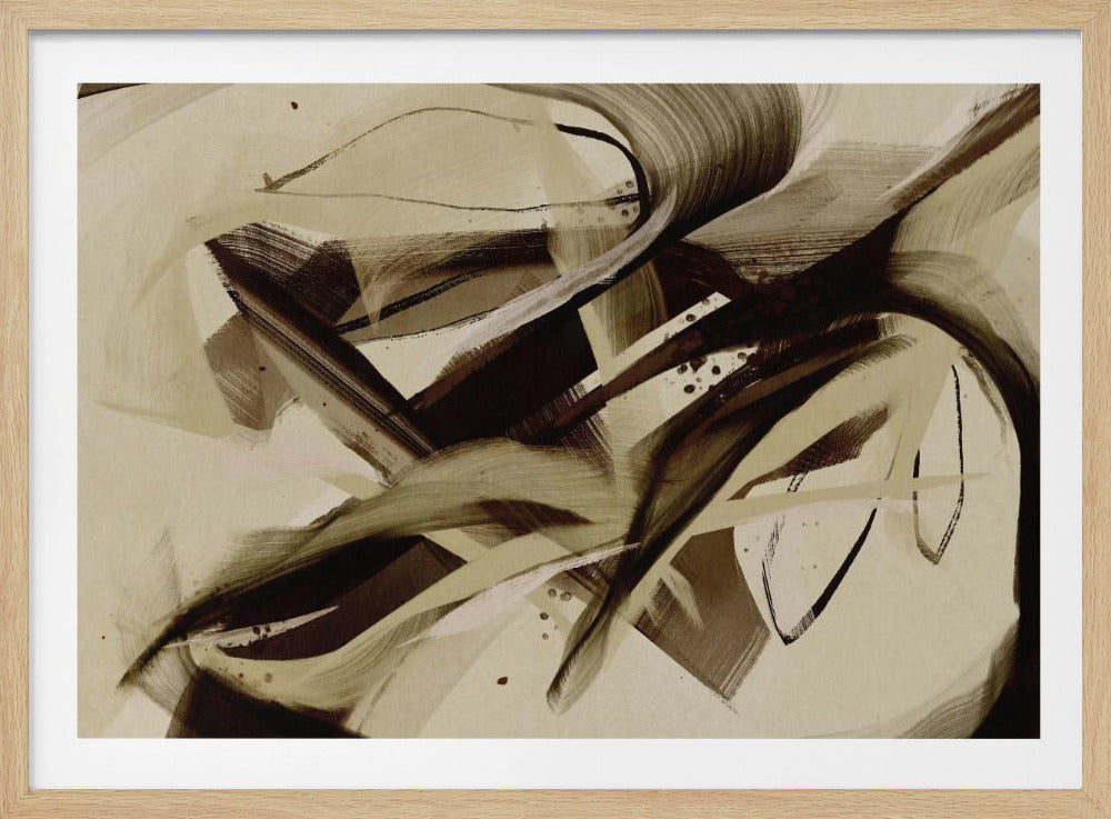 Elegantie in beweging | Poster