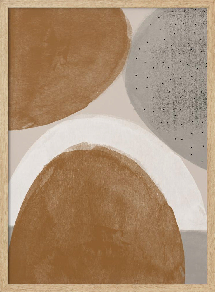 Aardse vormen harmonie | Poster