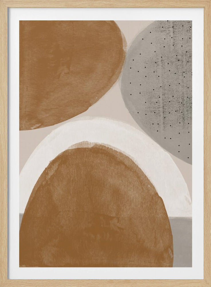 Aardse vormen harmonie | Poster