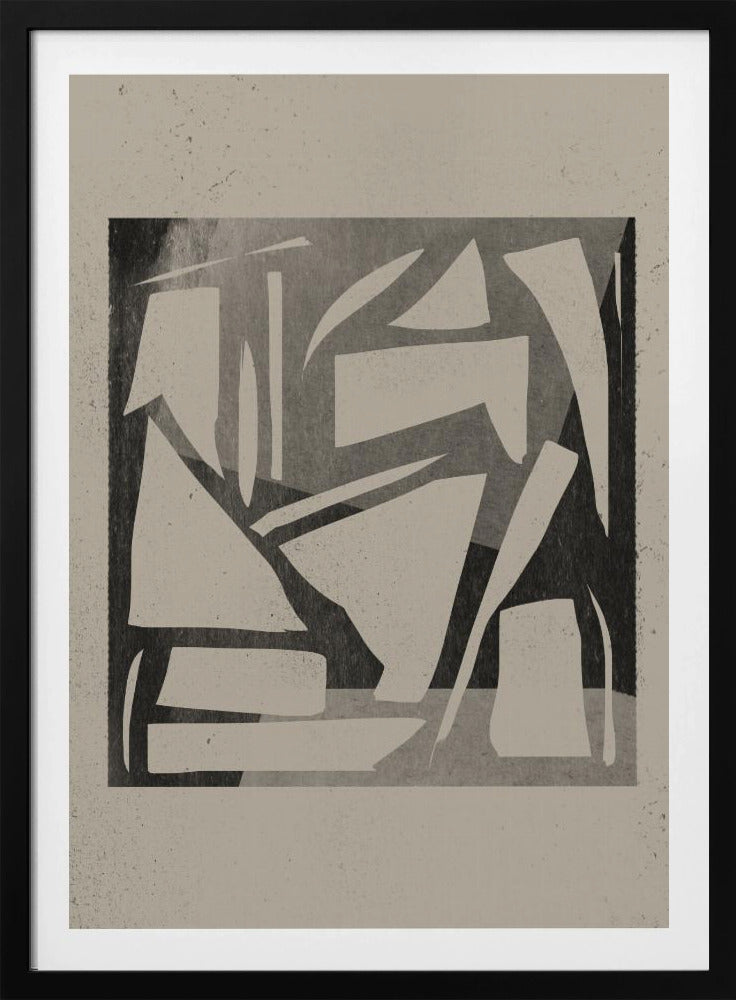Geometrische schaduwen | Poster