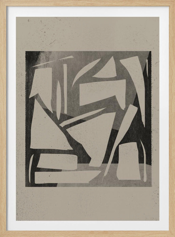 Geometrische schaduwen | Poster