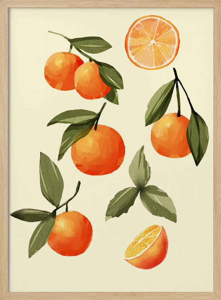 Sinaasappels | Poster