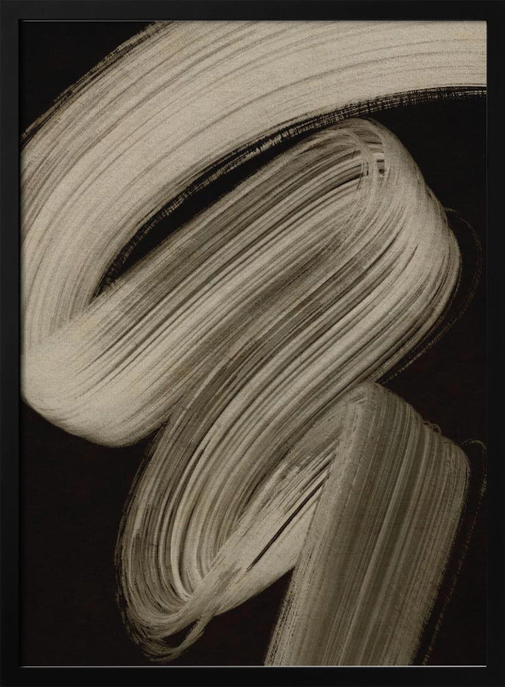 Brushstroke Whirl | Poster