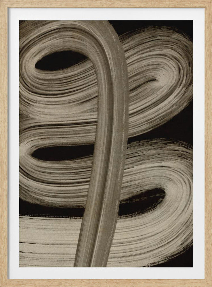 Flowing Strokes | Poster