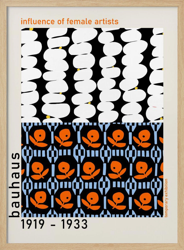 Vrouwelijke Bauhaus-kunstenaars | Poster