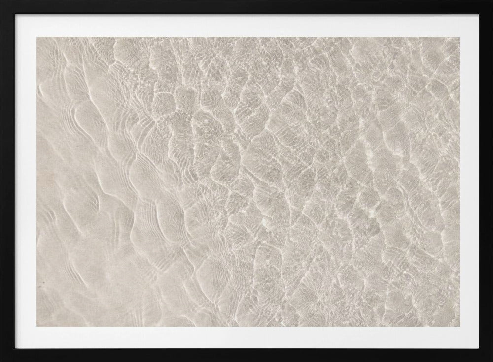 Rimpelingen op zand | Poster
