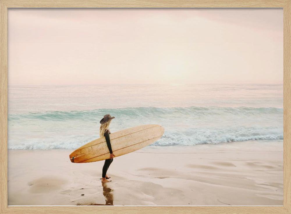 Surfer Cowgirl | Poster