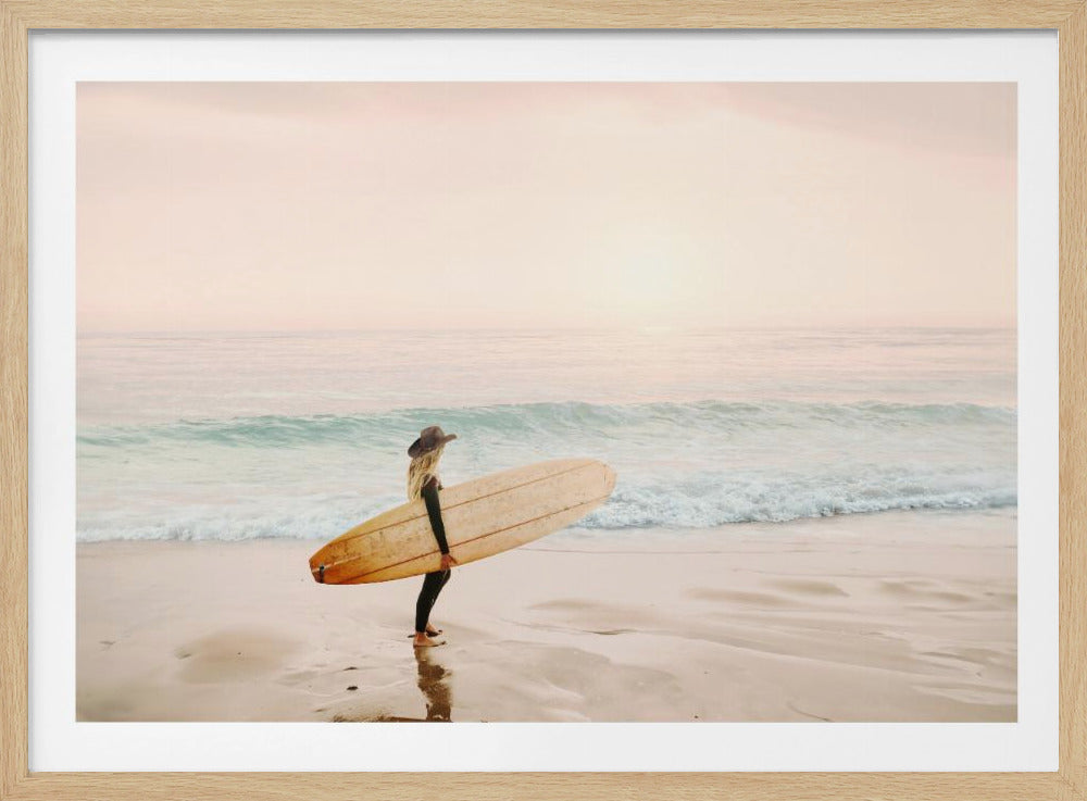 Surfer Cowgirl | Poster