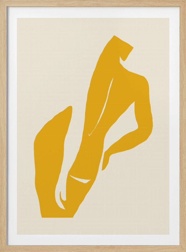 Gouden silhouet | Poster