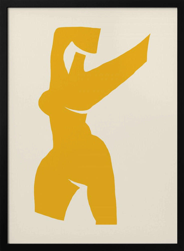 De gele muze 02 | Poster