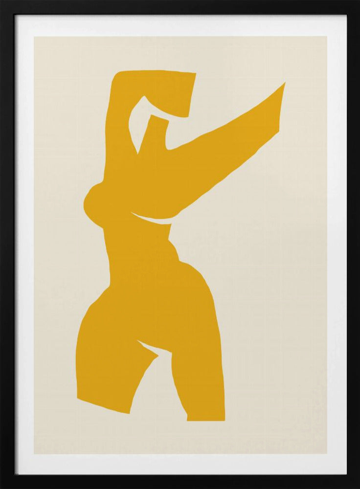 De gele muze 02 | Poster