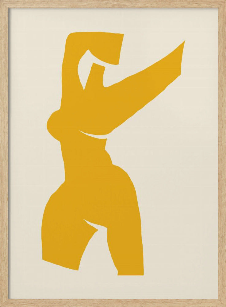 De gele muze 02 | Poster