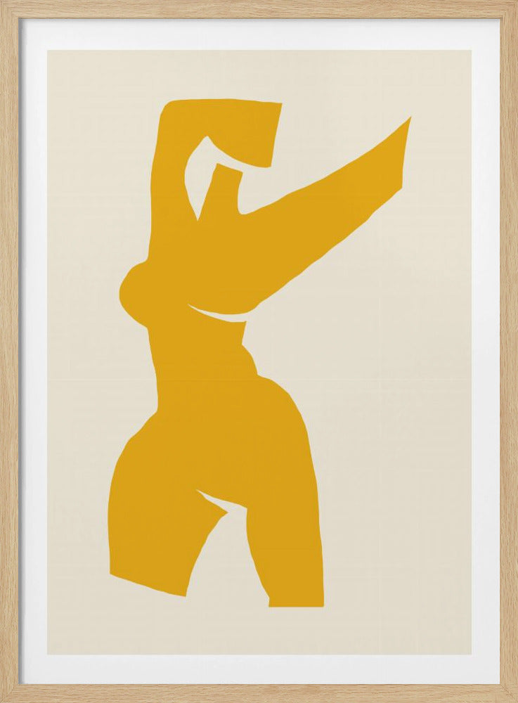 De gele muze 02 | Poster