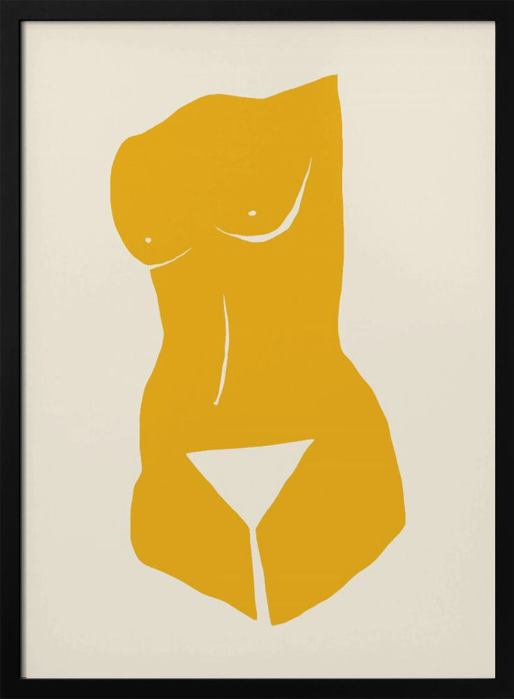 De gele muze 04 | Poster