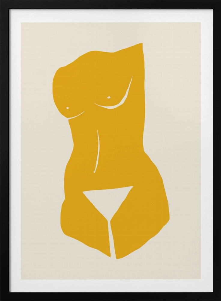De gele muze 04 | Poster
