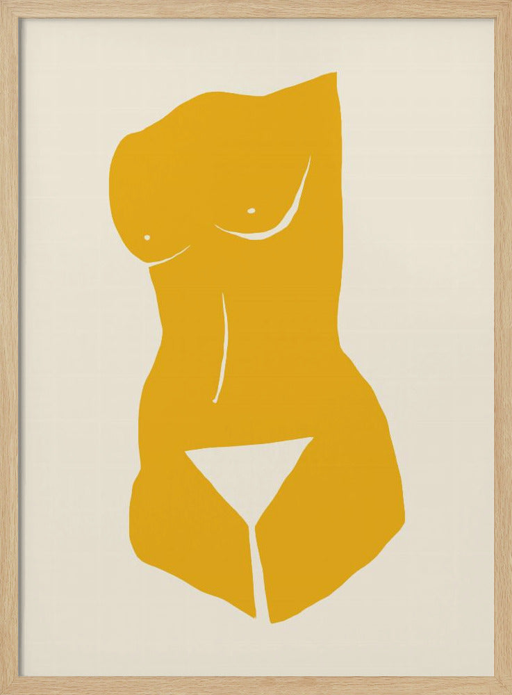 De gele muze 04 | Poster