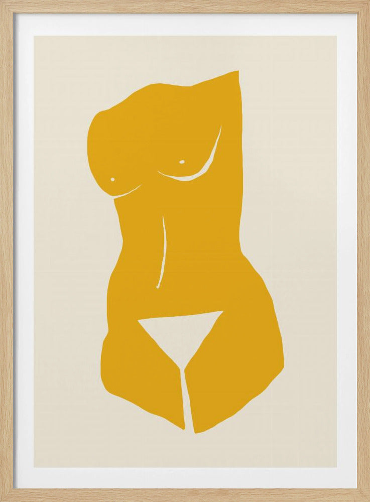 De gele muze 04 | Poster