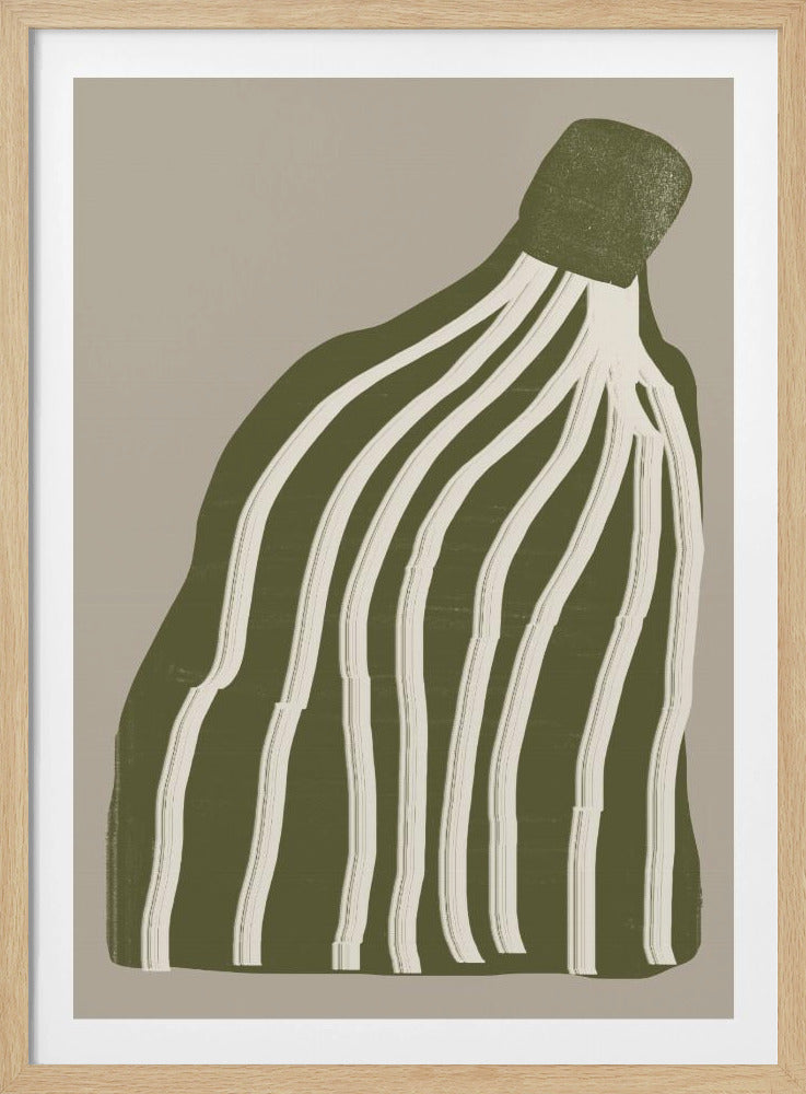 Moderne bloem | Poster