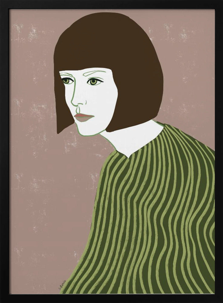 De brunette | Poster