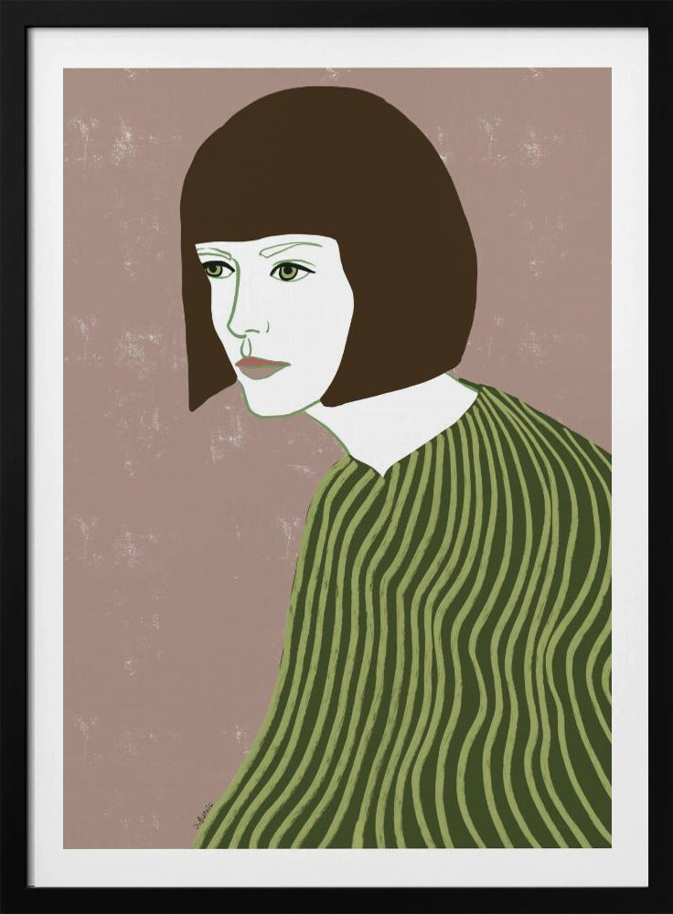 De brunette | Poster