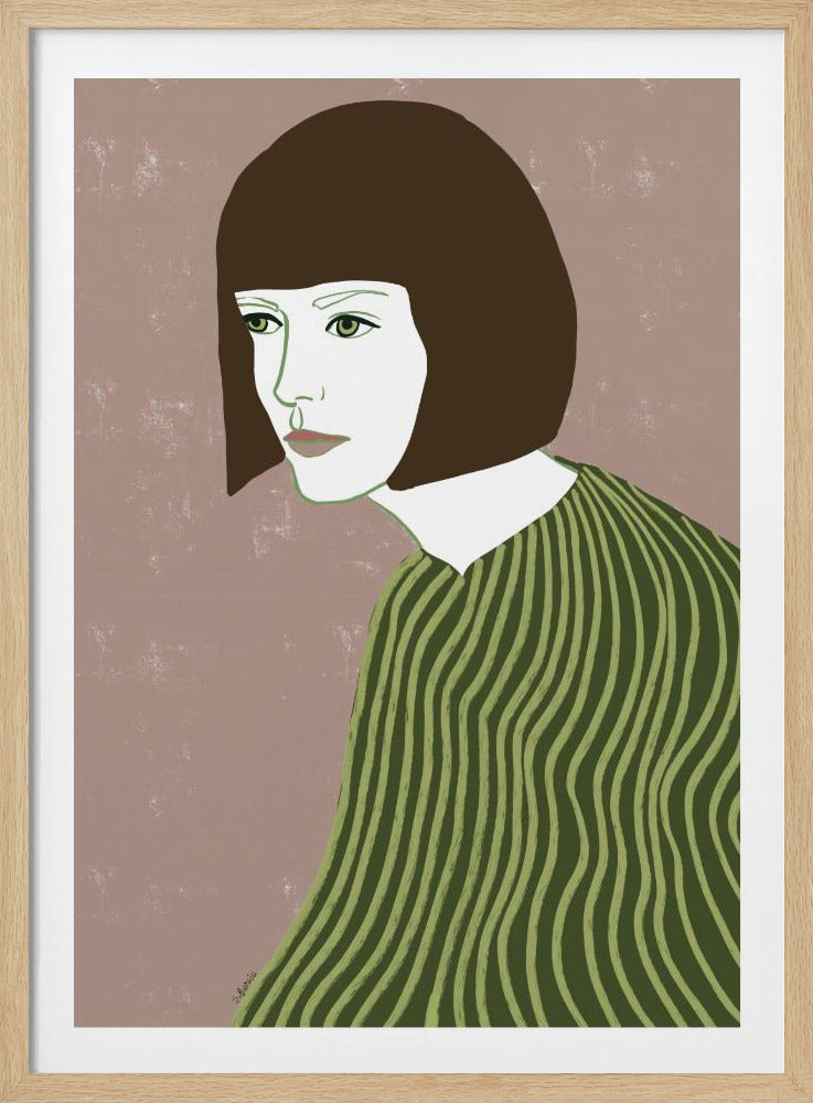 De brunette | Poster