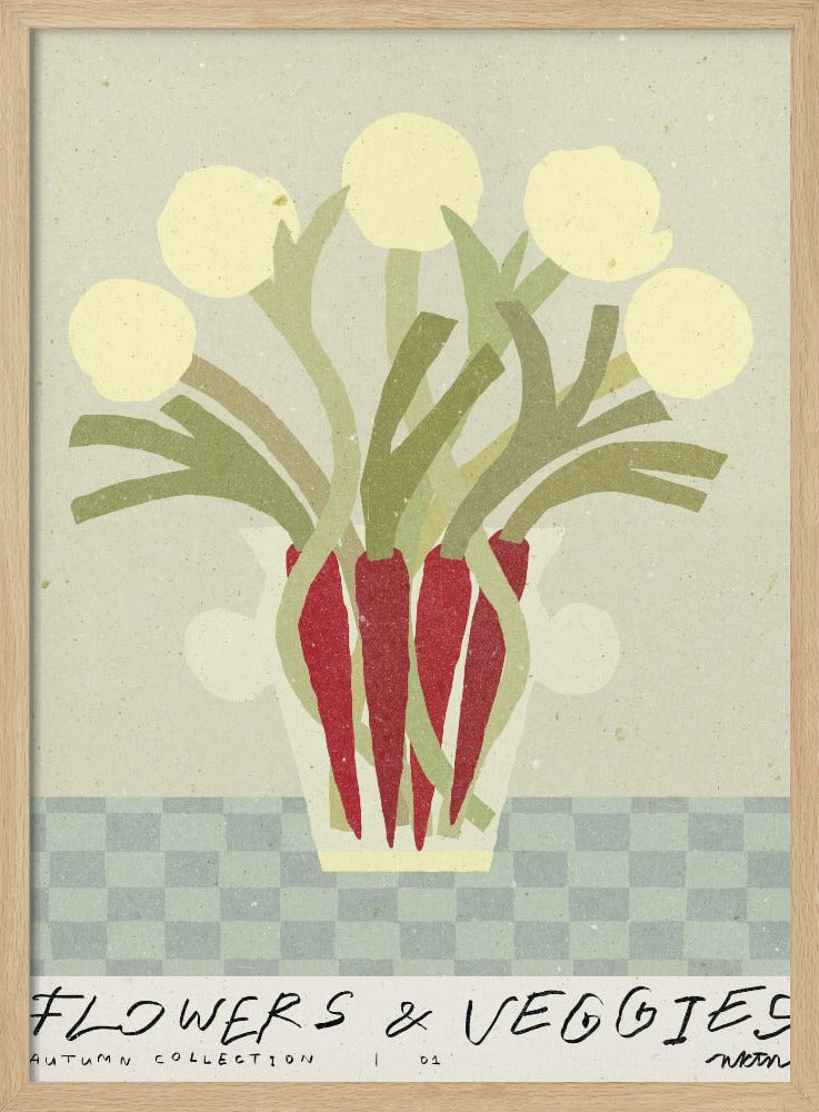 Bloemen & Groenten 01 | Poster