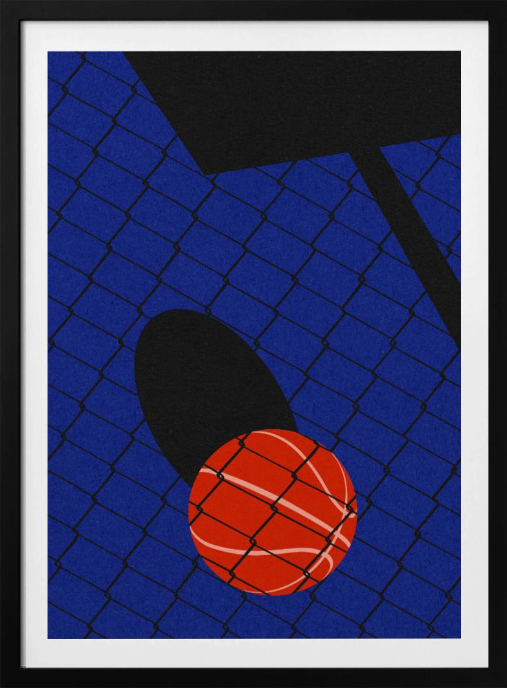 Basketbalveld Backjard | Poster