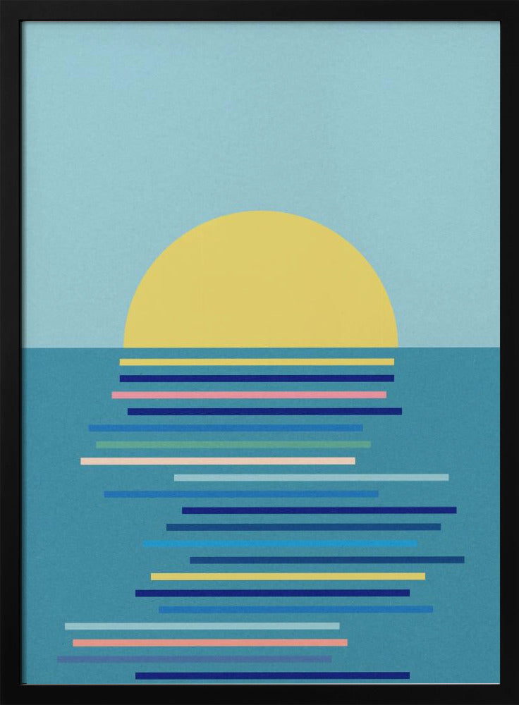 Zonsopgang in Ahrenshoop | Poster