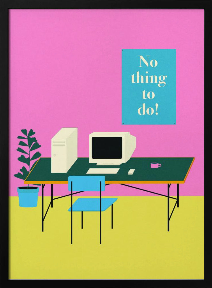 Niets te doen | Poster
