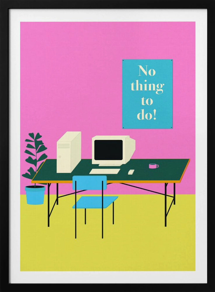 Niets te doen | Poster