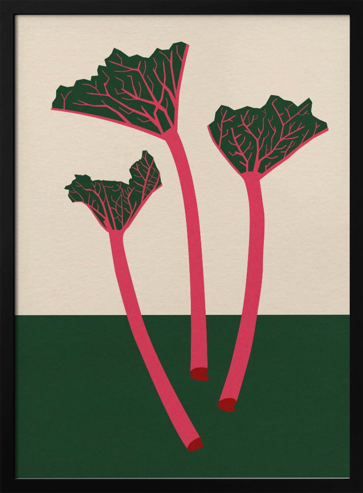 Zweedse tuinrabarber | Poster